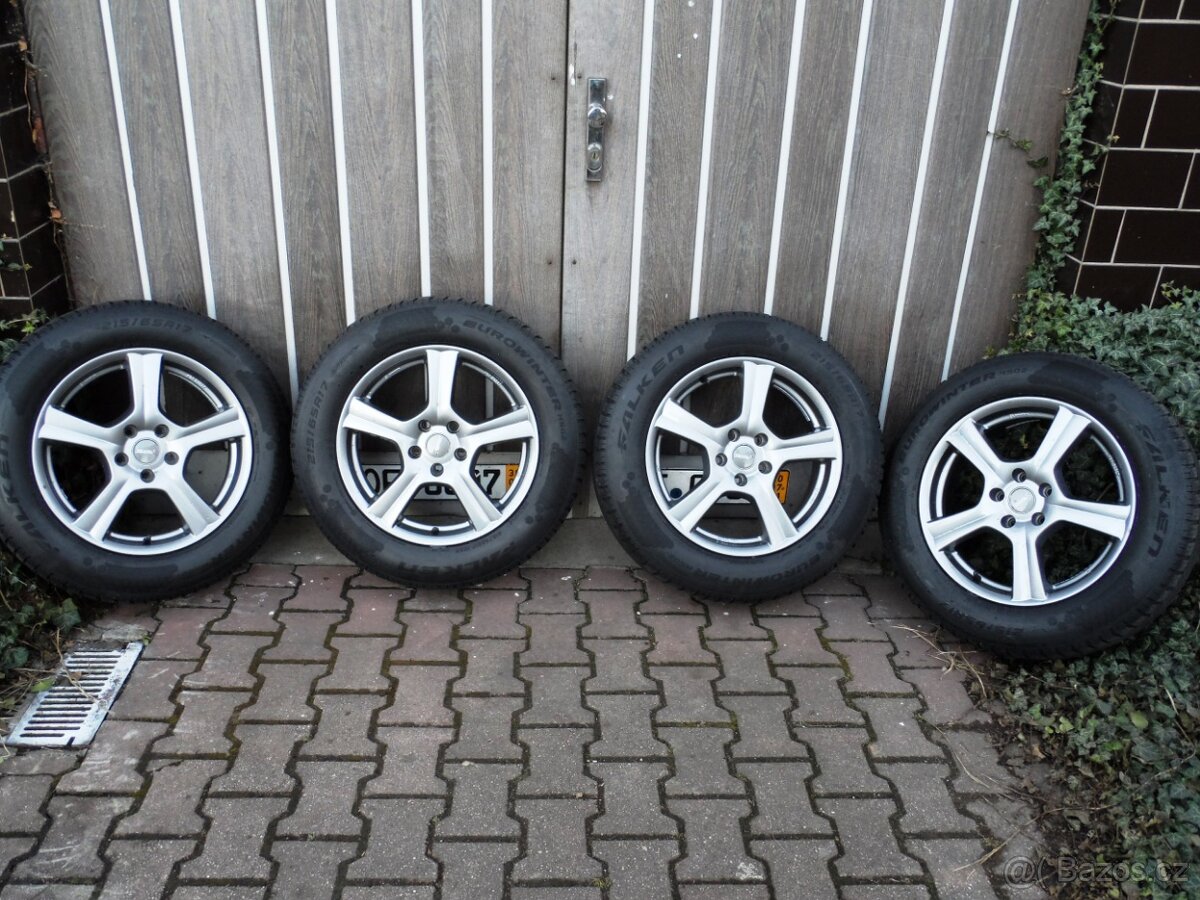 Alu Kola +Pneu 17 5x112 ET 38