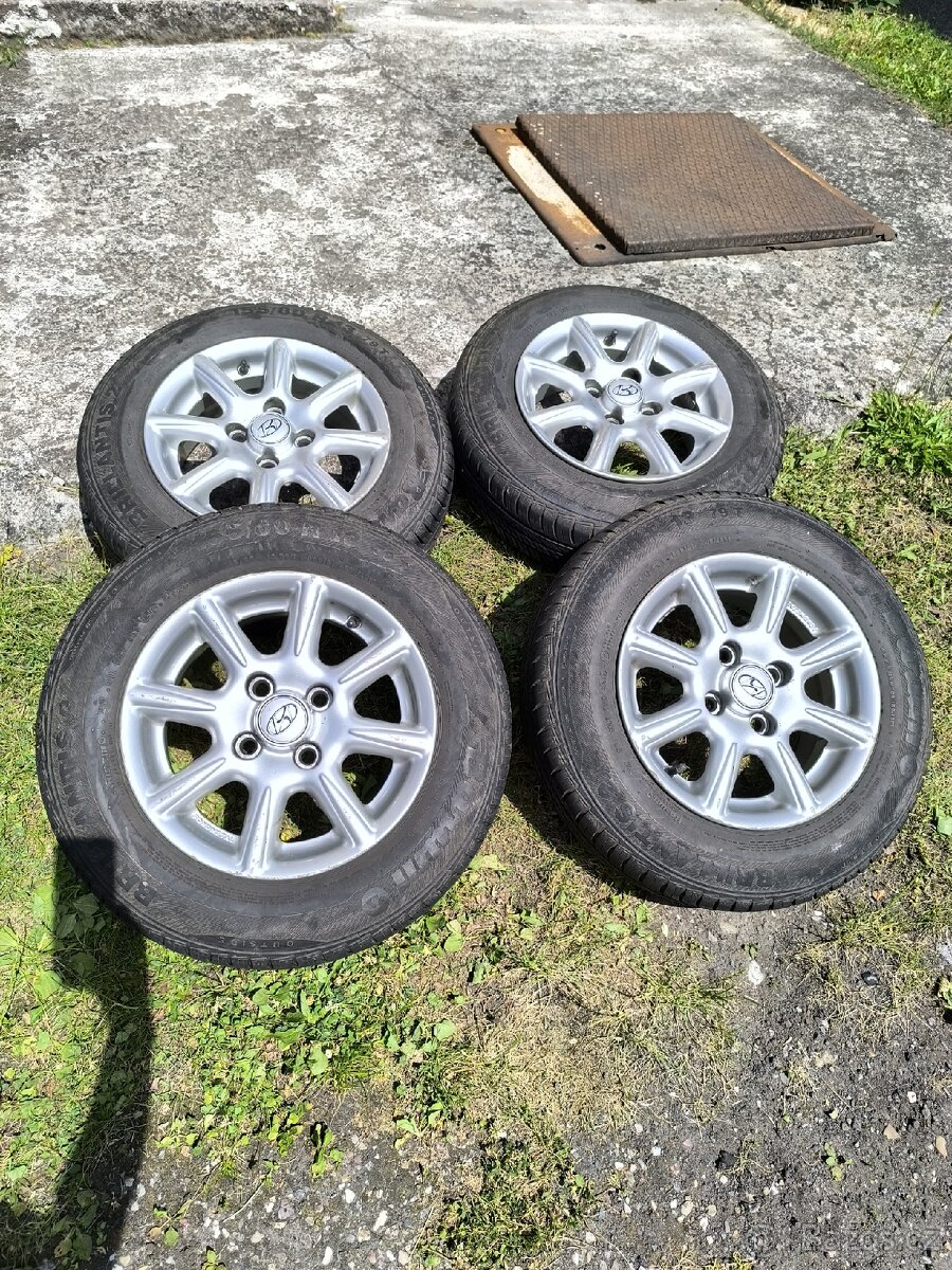 ALU kola s pneu 155/80 R13