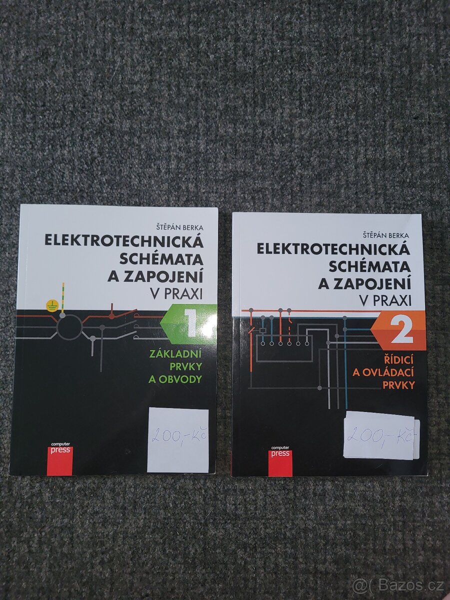 Elektrotechnická schémata a zapojení v praxi 1,2.