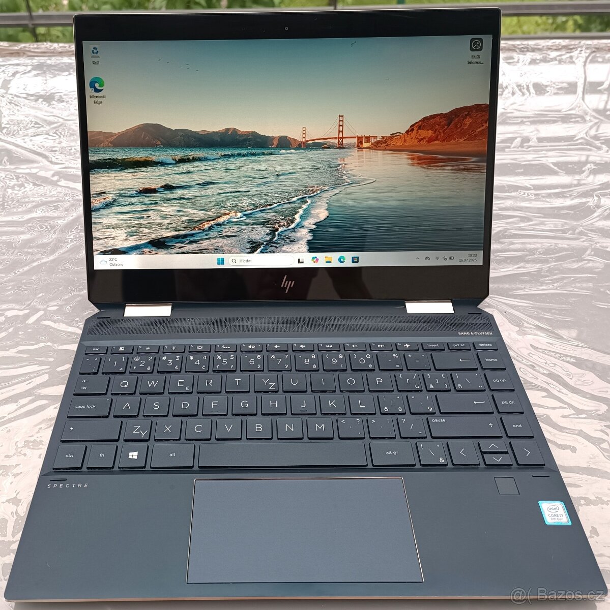 Dotykový HP Spectre x360 13 / 16GB RAM / i7-8565U / Win 11