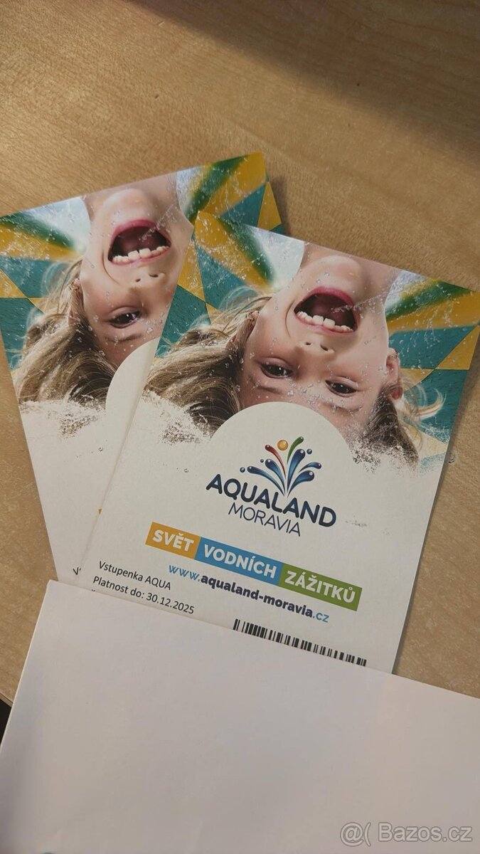 Vstupy do AQUALANDU MORAVIA
