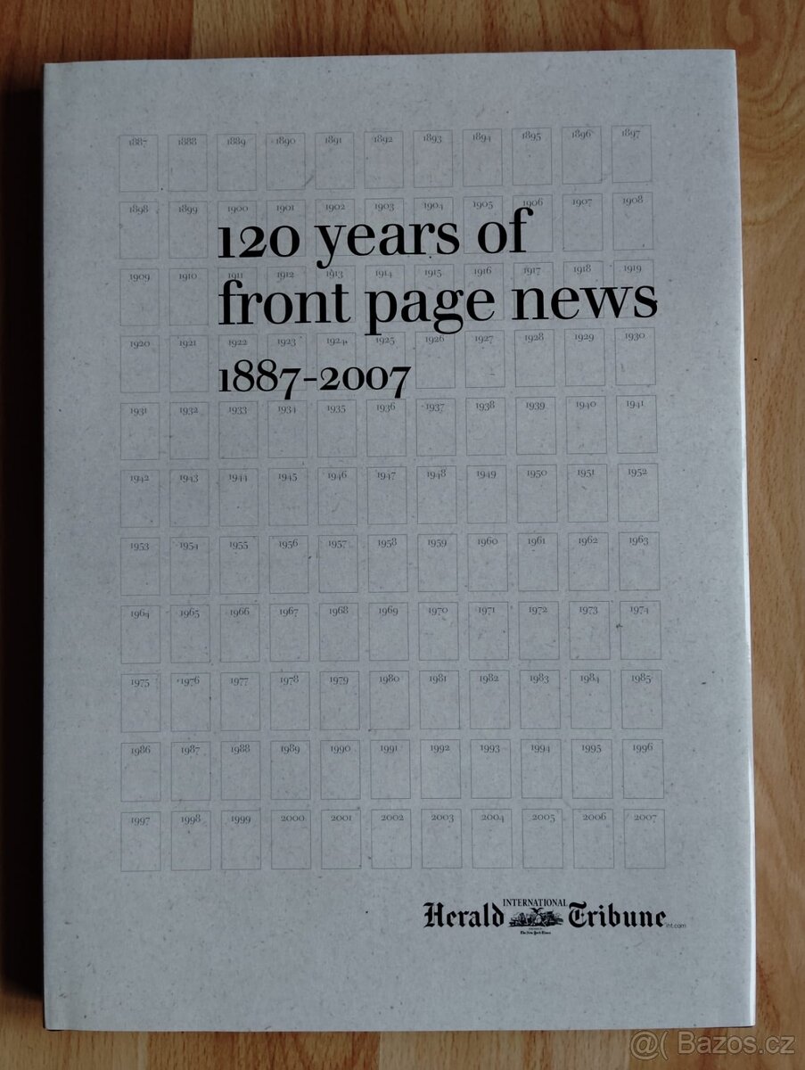 120 years of front page news 1887-2007