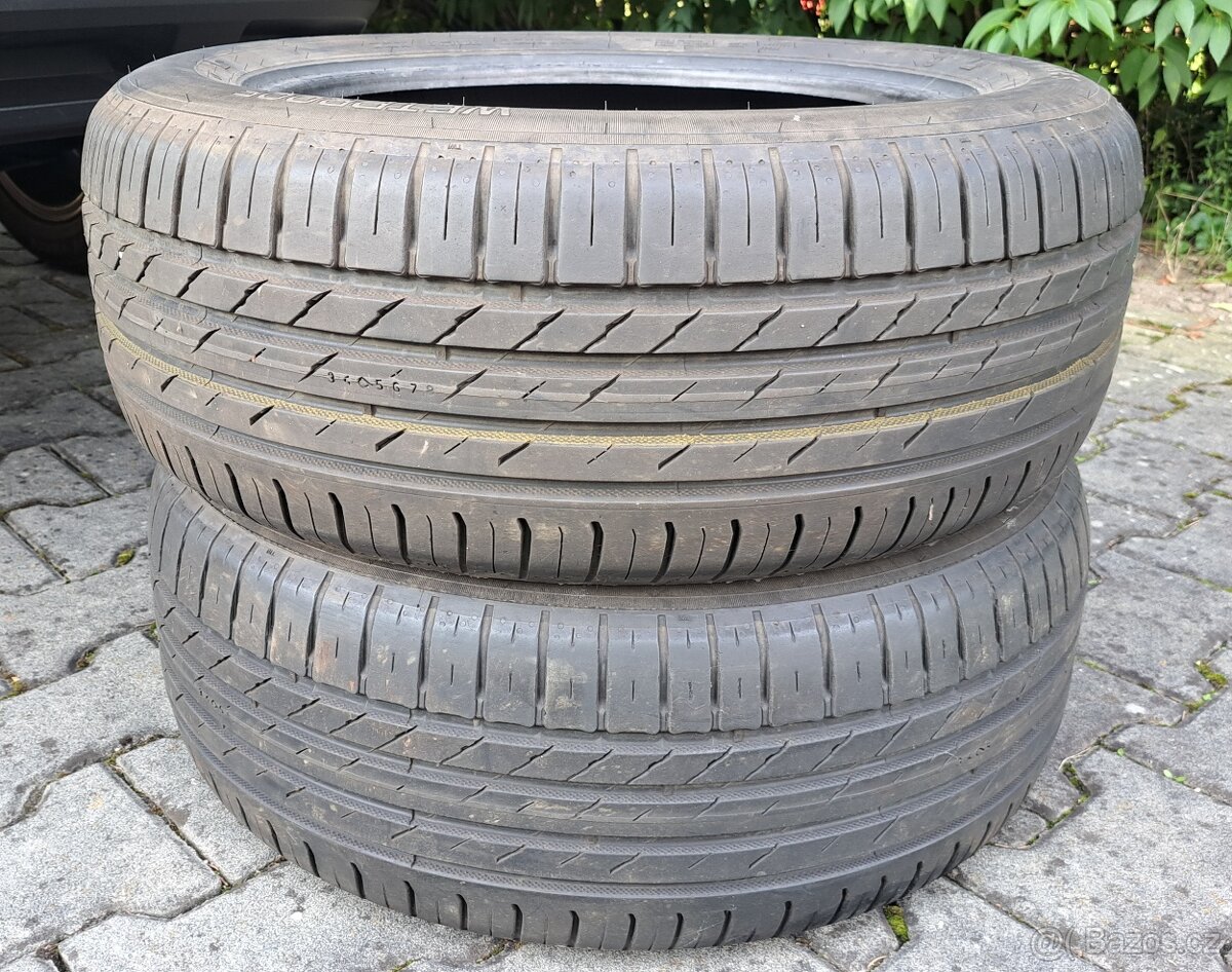 2x letní pneu Nokian Wetproof 205/65 r16, 2021