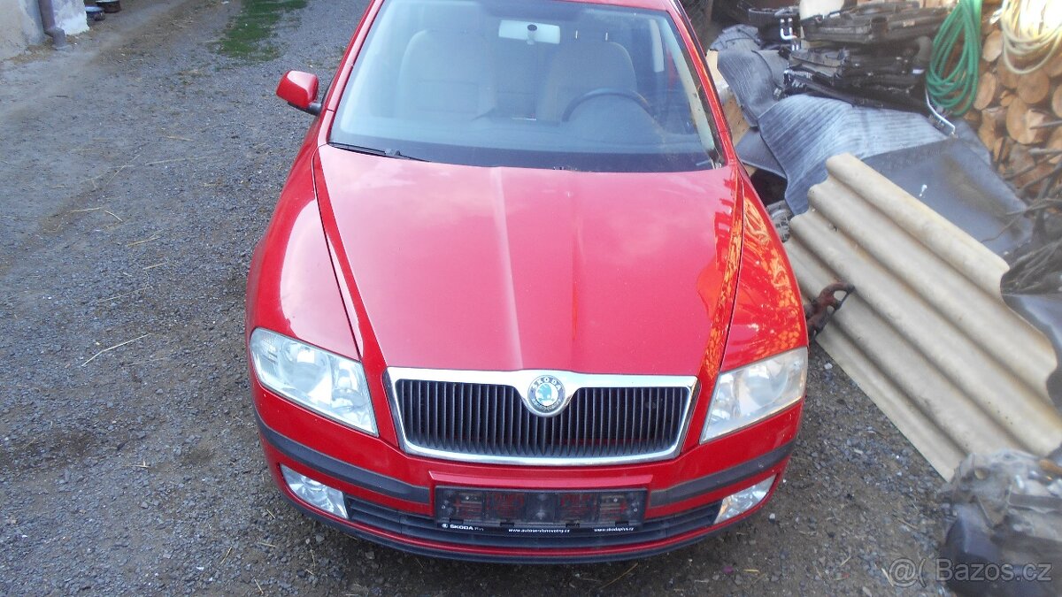nd z škoda octavia 2 1,4tsi 90kw cax červená zelená modrá