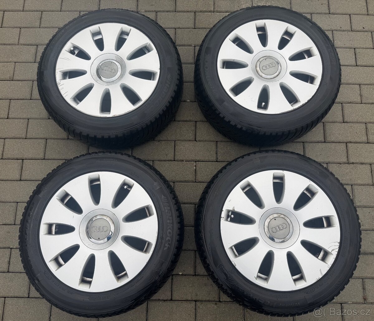 Prodám sadu ALU kol Audi s pneu R16