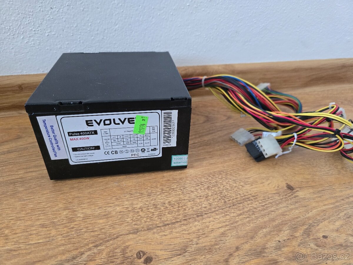 Zdroj EVOLVEO Pulse 400ATX 400W