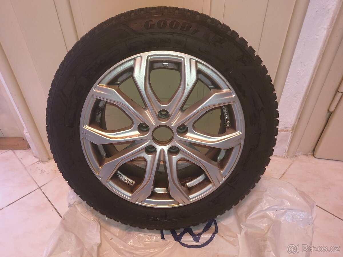 4x AL kola zimní original Audi 205/60 R16