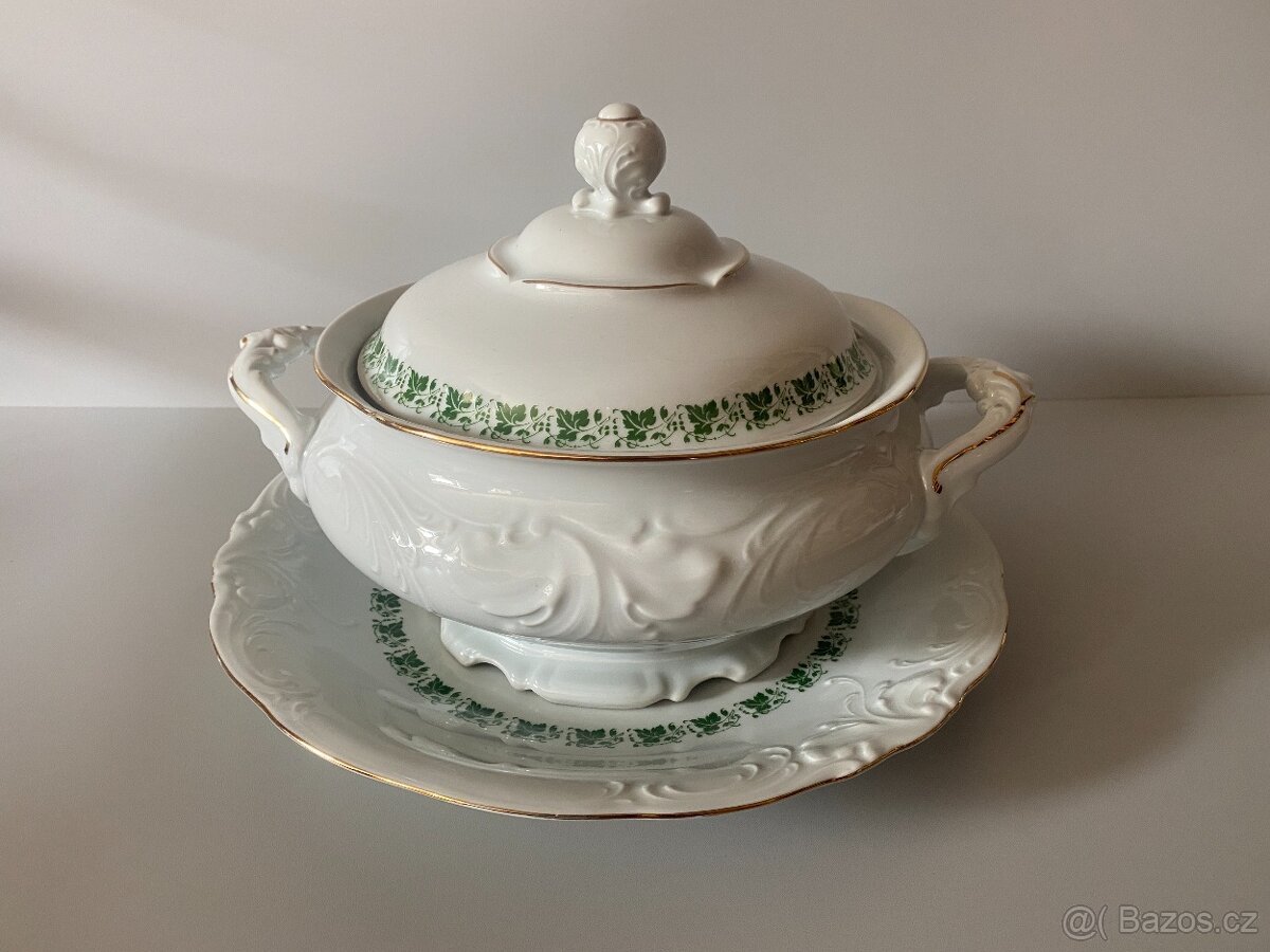 polévková mísa stará mísa na polévku porcelán starý servis