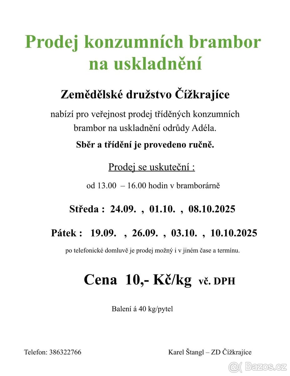 Brambory Adéla 🥔🥔