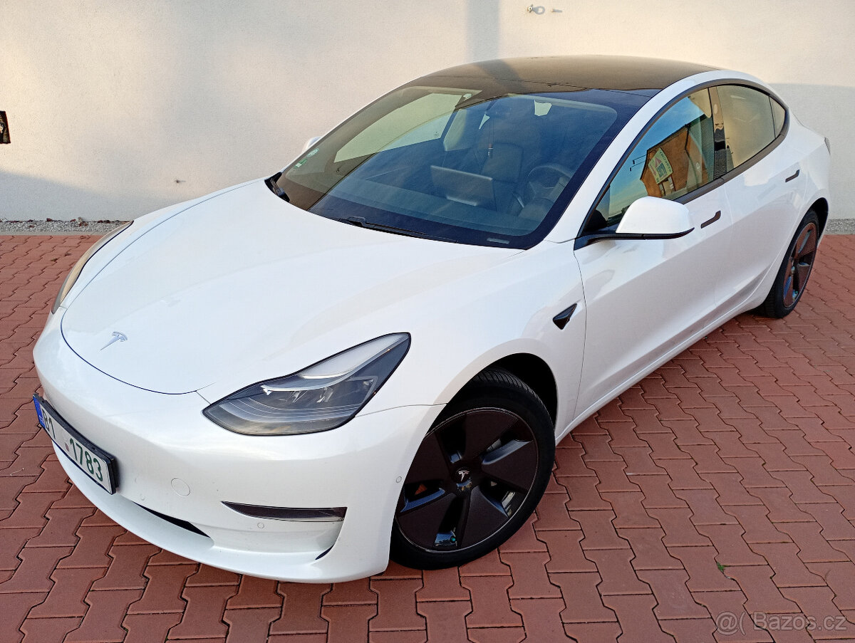 TESLA 3 REFRESH 2021 , LONG RANGE - Dual, odpočet DPH