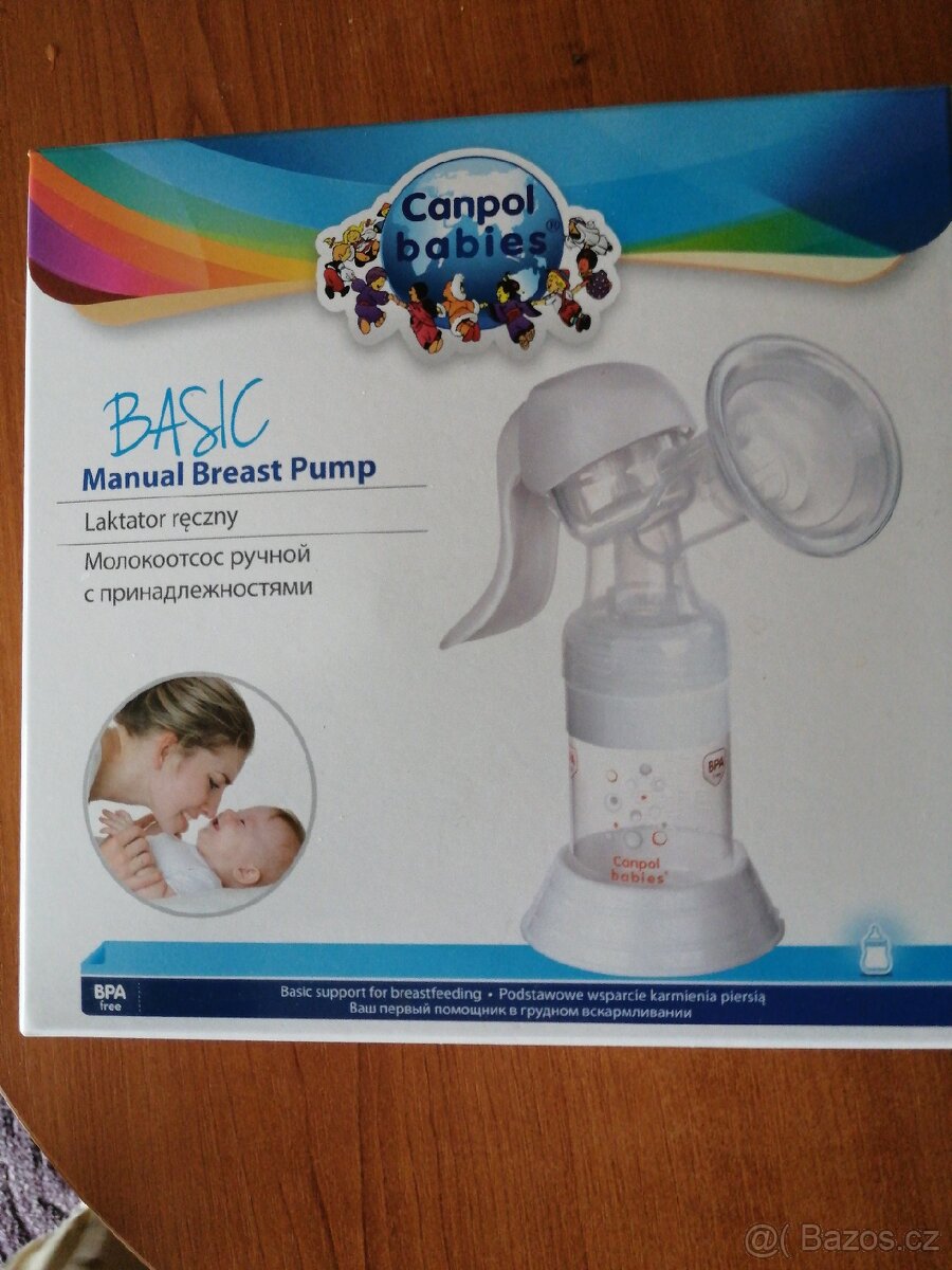 Ruční odsávačka mléka