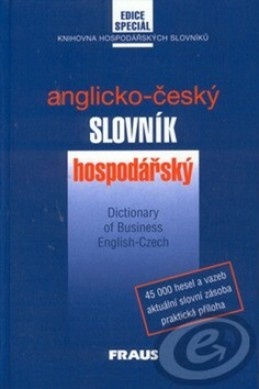 Anglicko-český hospodářský slovník