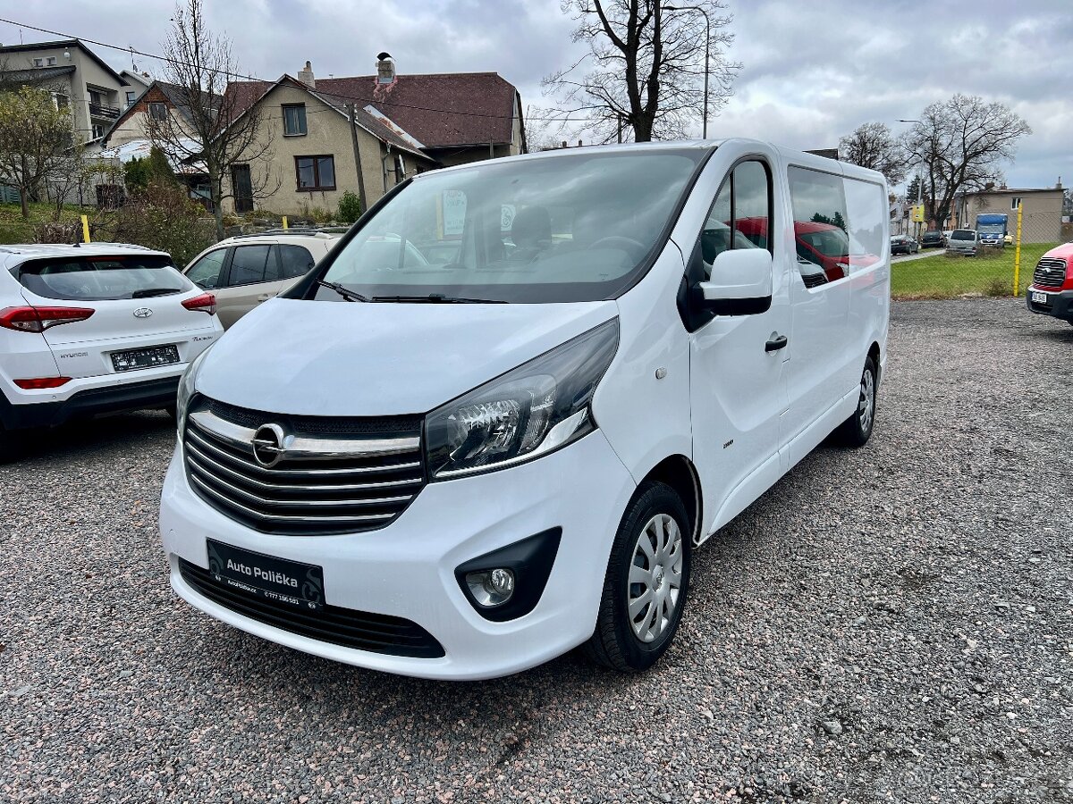 Opel Vivaro 1.6 CDTi L2, 6 míst,BEZ KOROZE,Stav