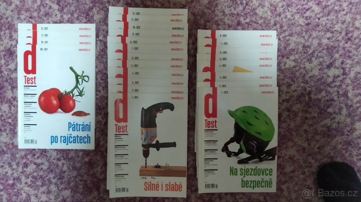 25ks - Sbírka časopisů d Test 2011 až 2013 200