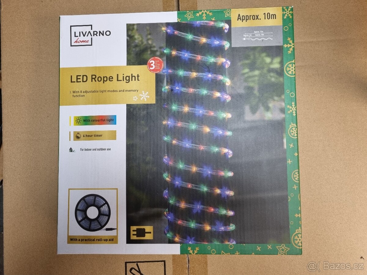 Světelný LED kabel LIVARNO home