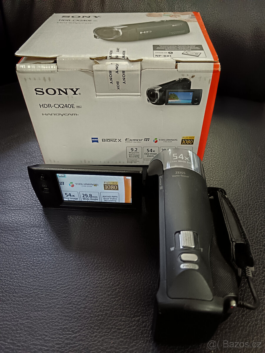 Videokamera Sony Handycam HDR-CX240E, 1080 Full HD, 9.2 Mg