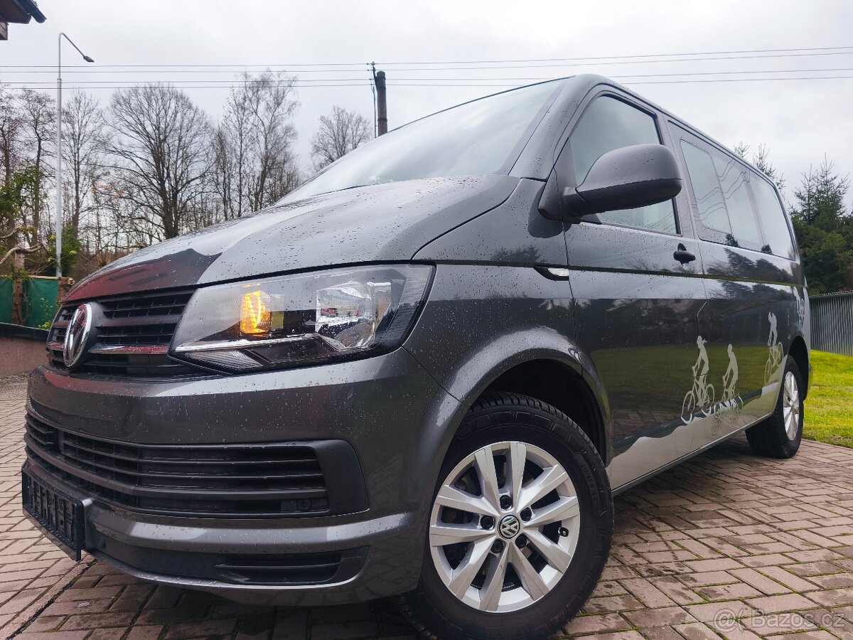 VW MULTIVAN T6 2.0TDI 110kW-1MAJITEL-SERVIS-PERFEKTNÍ STAV