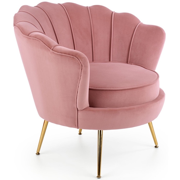 HALMAR - Křeslo AMORINITO růžové