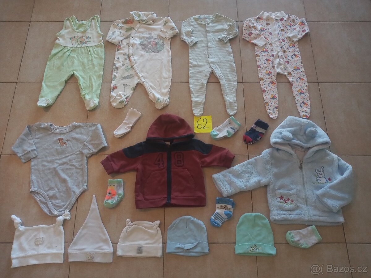 Mix oblečení na chlapečka vel.62