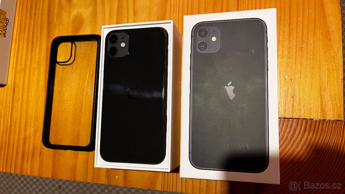 Prodám černý iPhone 11 64GB - top stav