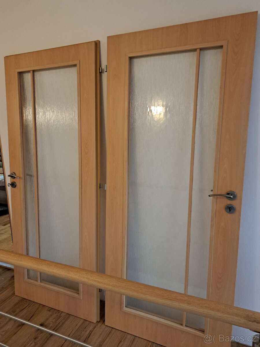 prodám prosklené dveře
