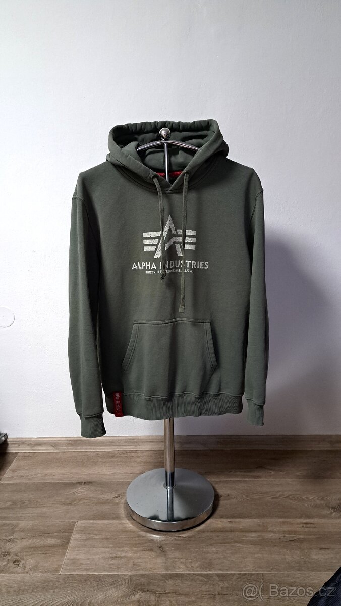 Hezká pánská mikina Alpha Industries