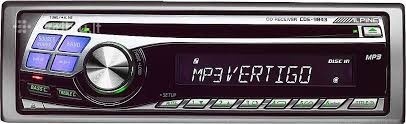 ALPINE CDE-9843R , MP3 , CD....