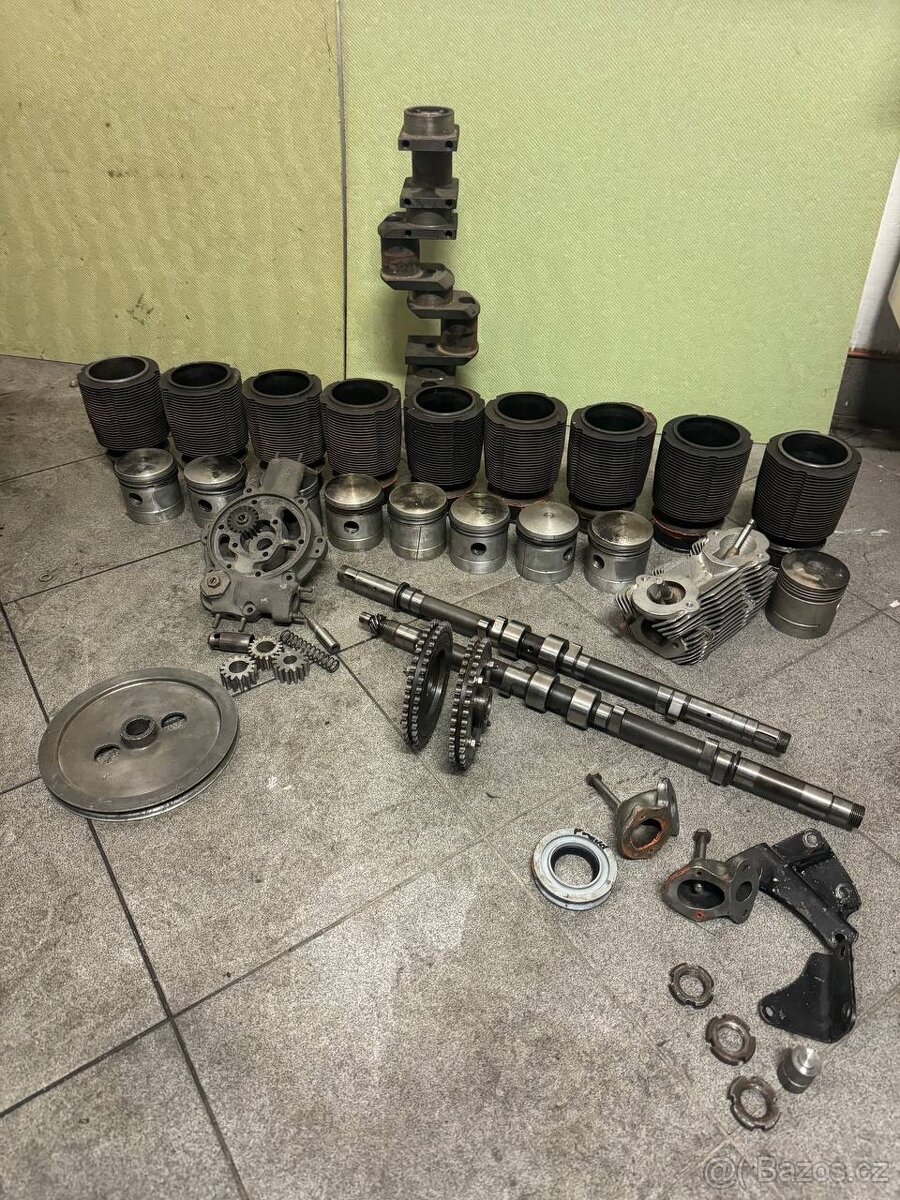 Tatra 87 motor - náhradní díly