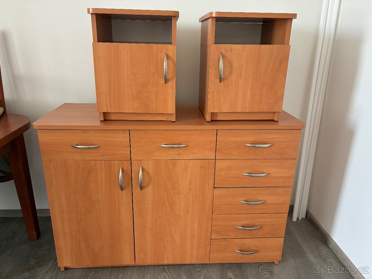 Komoda nočni stolky