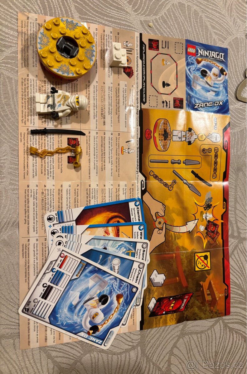 Lego Ninjago sety Zane DX a Cole DX