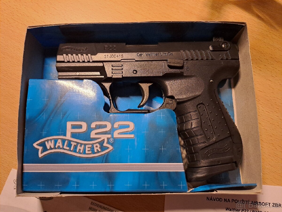 Pistole Walther P22 ASG