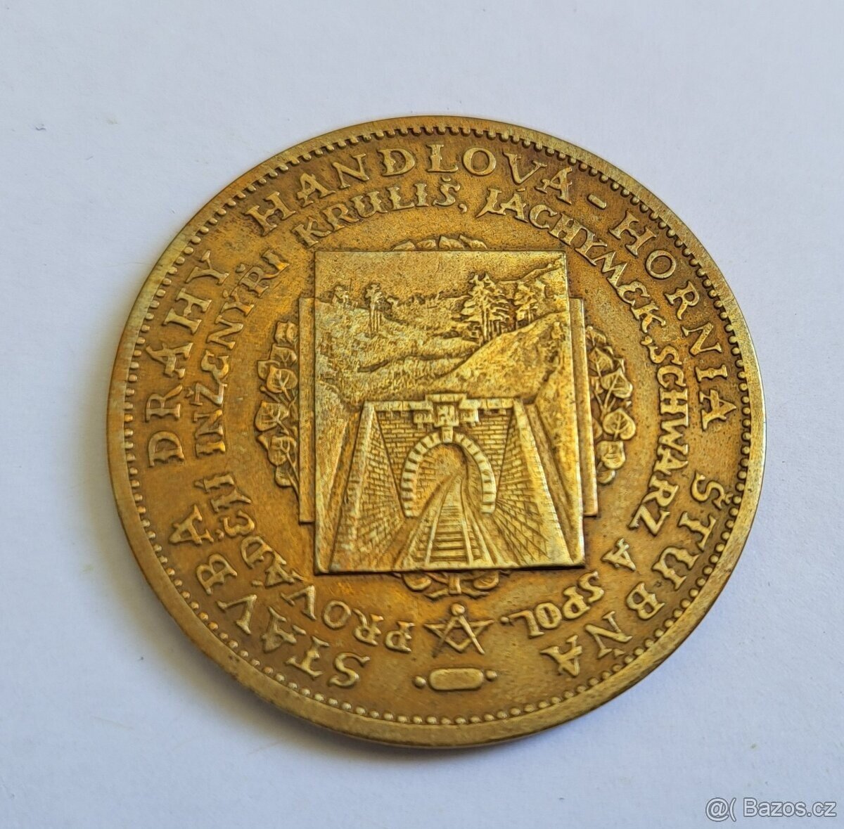 Luxusní Medaile - HORNÁ ŠTUBŇA 1930 - Sbírkový stav.