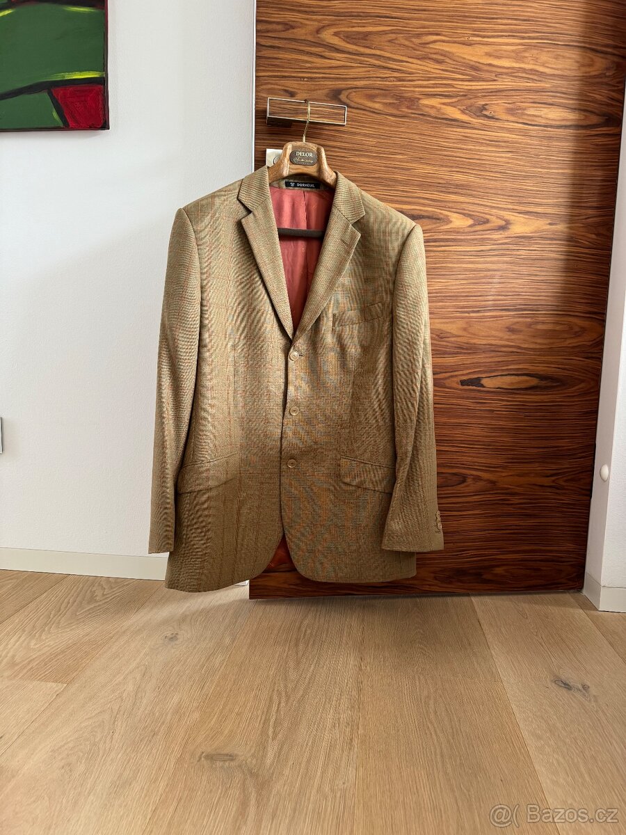 Pánské sako Delor / Dormeuil vel. 110