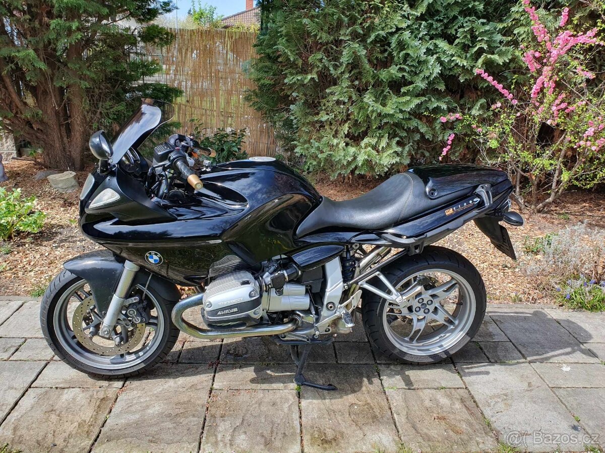 BMW R1100S, 72kW, rv 1999, 66tis Km, bez ABS, 2x kufr