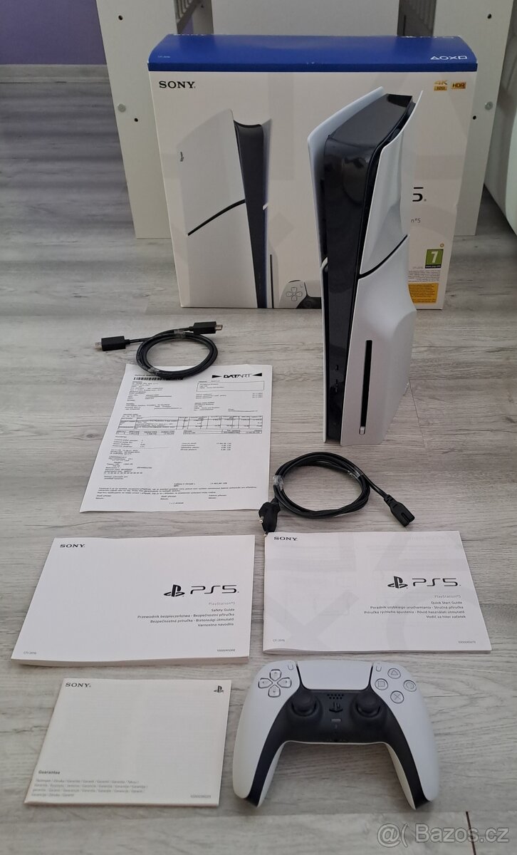 Playstation 5 Slim 1 TB s mechanikou, záruka