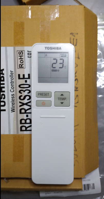 Ovladač klimatizace Toshiba