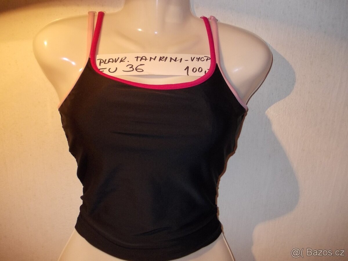 PLAVKY+HORNÍ -TANKINI S-+ PLAVKY-46 D.-PODPRSENPÁN. PLAVKY