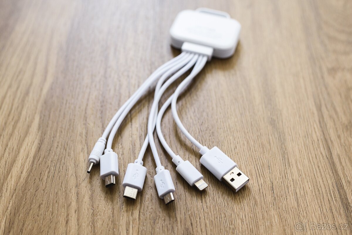 Multifunkční kabel 6 v 1