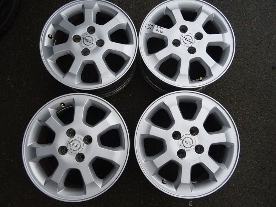 Alu disky origo Opel, 15",rozteč 4x100, ET 49, šířka 6J