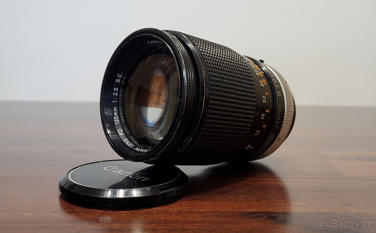 Objektiv Canon FD 135mm f/2.5 S.C.