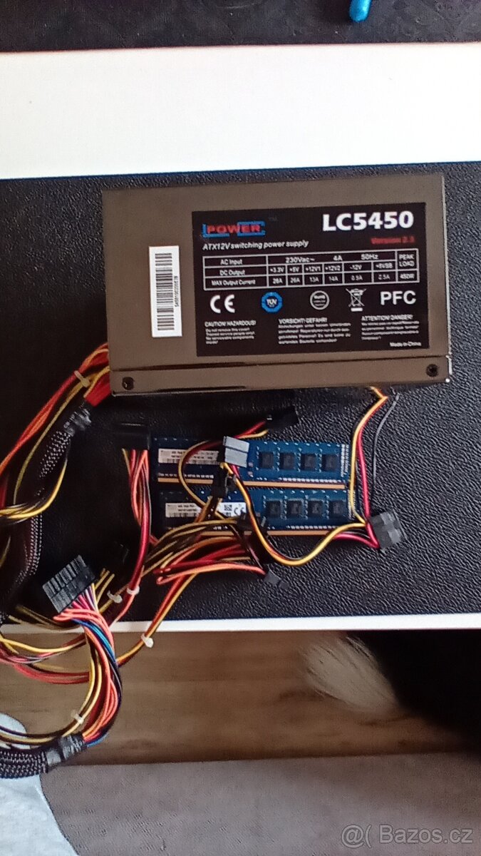 Zdroj POWER LC5450+2 ks rám DDR3