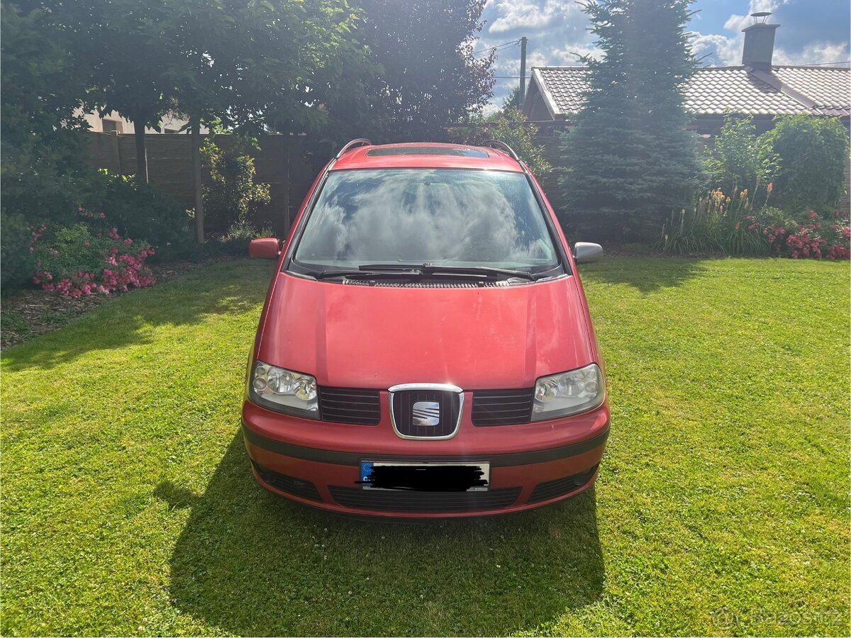 Alhambra 19tdi 230tkm Stk do 7.2027 zaves 2000kg
