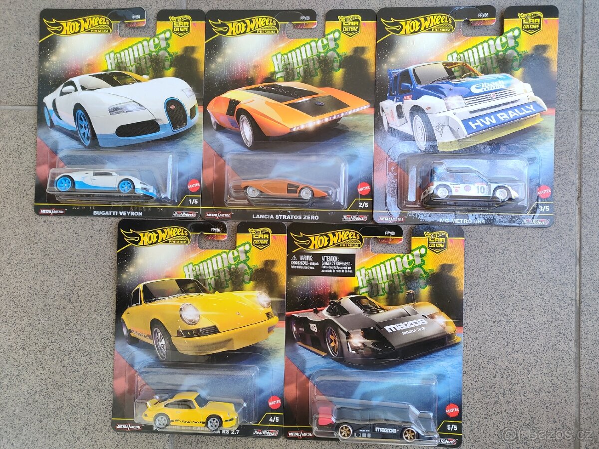 Hot Wheels Hammer Drop sada