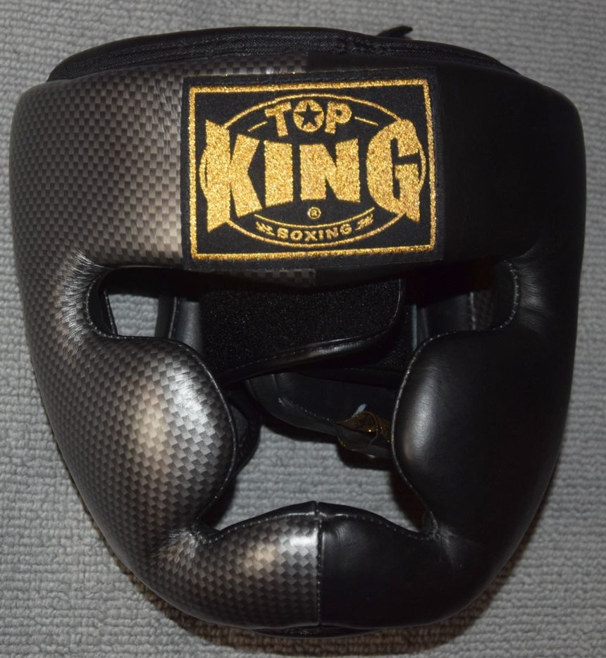 Přilba TOP KING, výroba Thajsko, přírodní kůže, vel.M