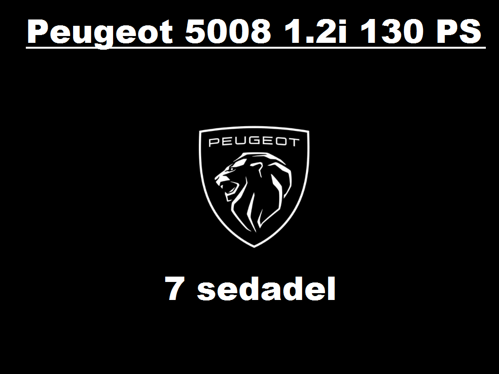 Peugeot 5008 1.2i 130ps Aut 7míst Nav AL DiG PDCKam DPH 5/20