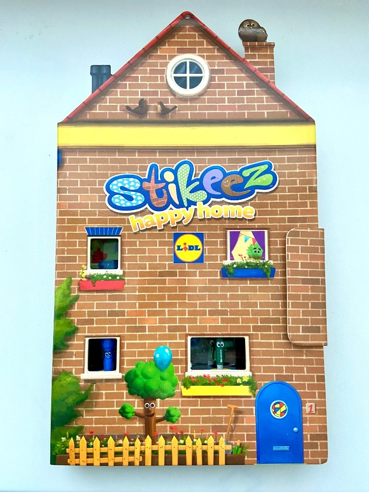 Stikeez domeček - kompletní - top stav