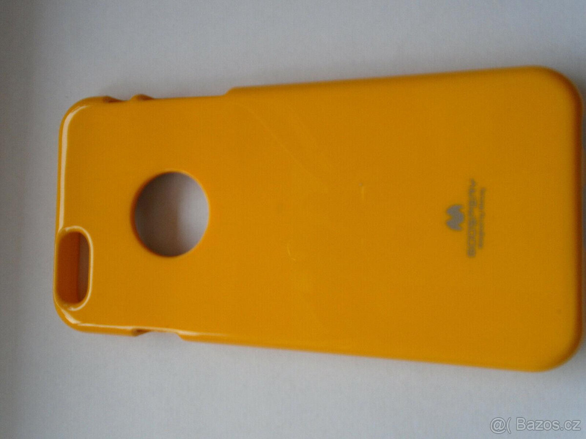 TPU silikonové pouzdro pro iPhone 6s Plus SE Žlutá barva