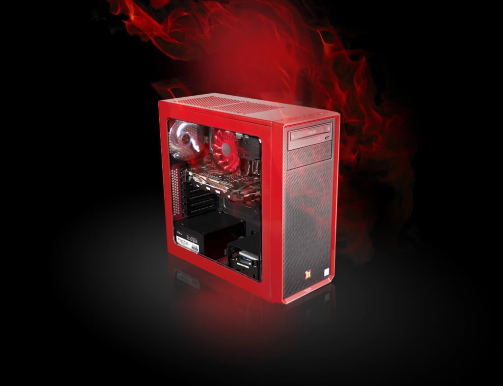 Herní PC - i3 9100F / GTX 1650 Super / 16 GB RAM / 500W Frac