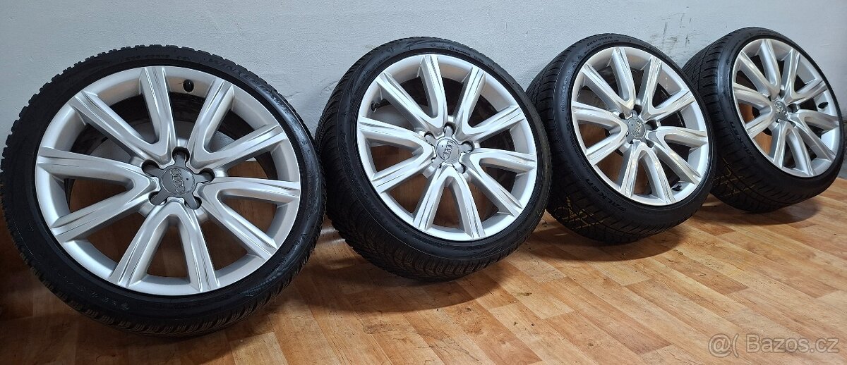 Alu kola R18 5x112 AUDI + zimní pneu 225/40/18