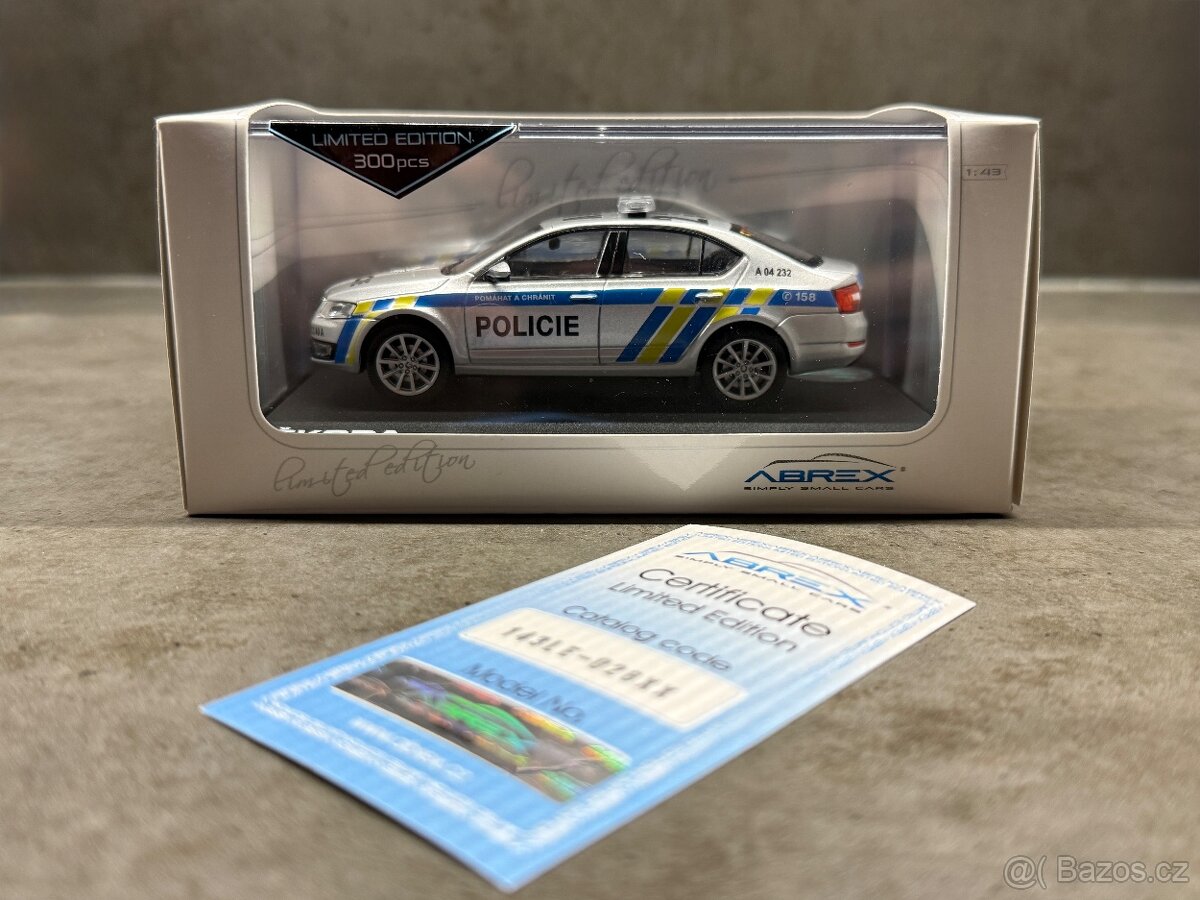 Škoda Octavia III (2012) 1:43 - Policie ČR - A04 232 Abrex